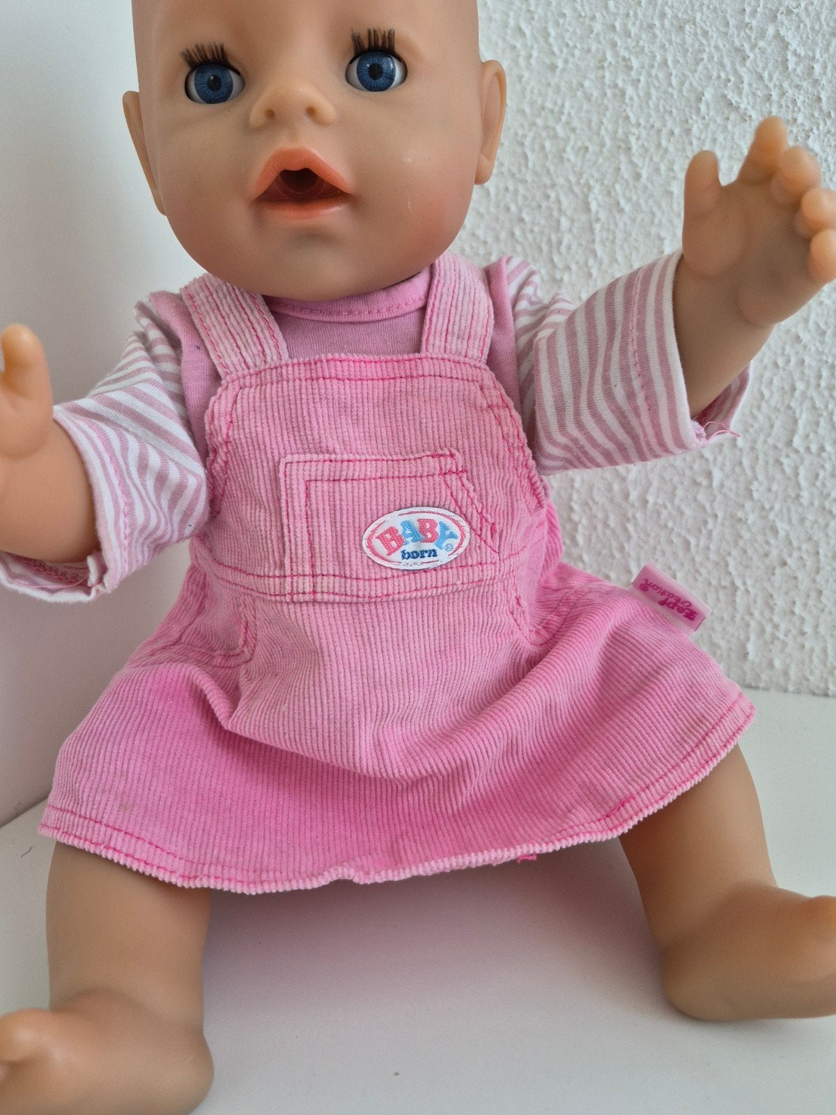 Baby Born kleertjes 2-delig setje (excl. pop) 43 cm, Kinderen en Baby's, Ophalen of Verzenden, Zo goed als nieuw
