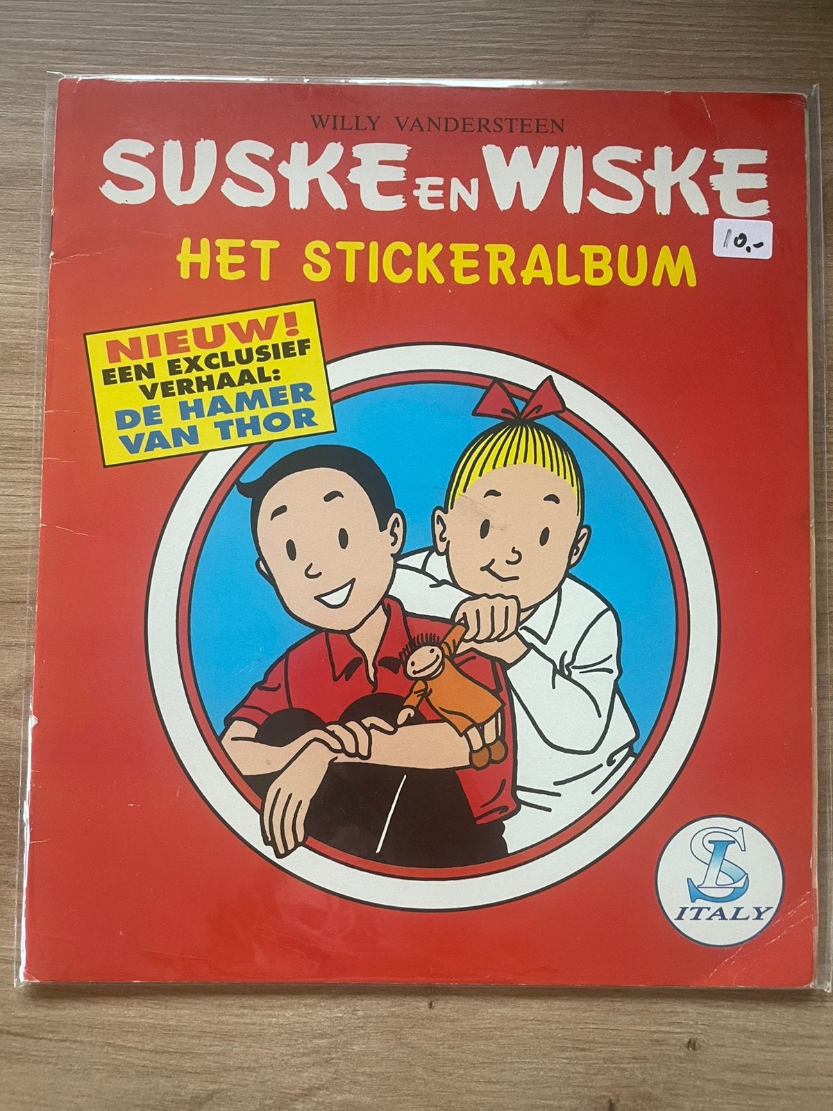 Suske en Wiske, Het stickeralbum, Eén stripboek, Ophalen of Verzenden, Zo goed als nieuw