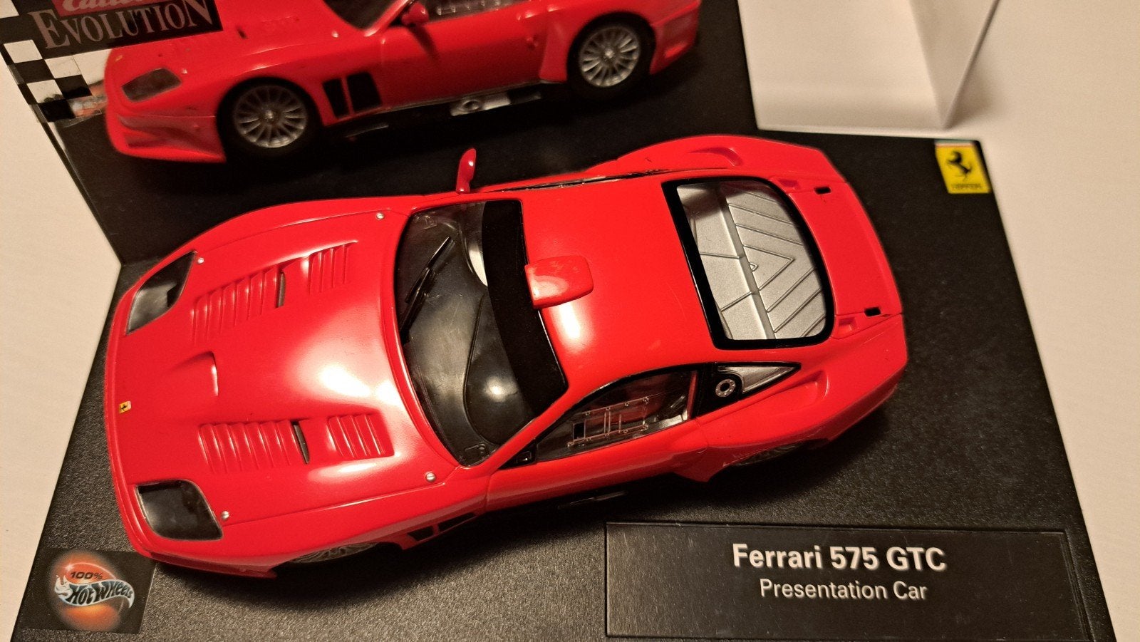 Carrera Evolution Ferrari 575 GTC met verlichting, Gebruikt, Onderdelen, Carrera, Ophalen of Verzenden
