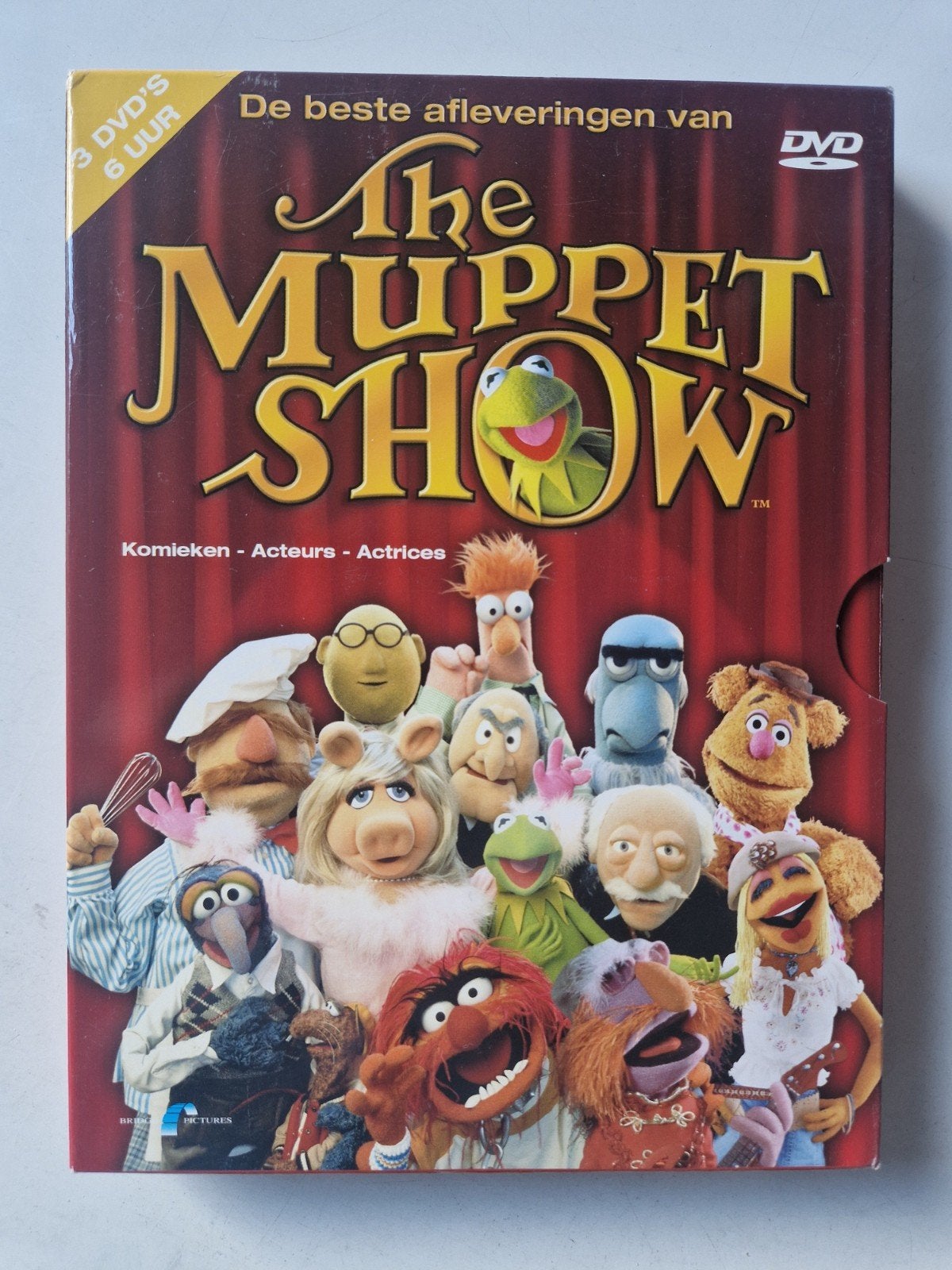 The Muppet Show - De Beste Afleveringen (3 DVD's), Bonusmateriaal, Alle leeftijden, Nederlands, Ophalen of Verzenden