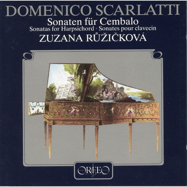SCARLATTI Sonaten fur cembalo CD RUZICKOVA ORFEO NIEUWSTAAT, Ophalen of Verzenden, Barok, Zo goed als nieuw, Kamermuziek