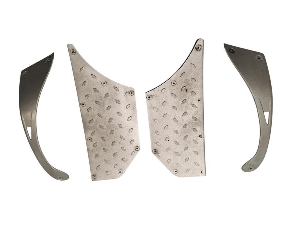 Aluminium treeplank kap kappen links Baffi retro scooter, Fietsen en Brommers, Brommeronderdelen | Scooters, Gebruikt, Ophalen of Verzenden