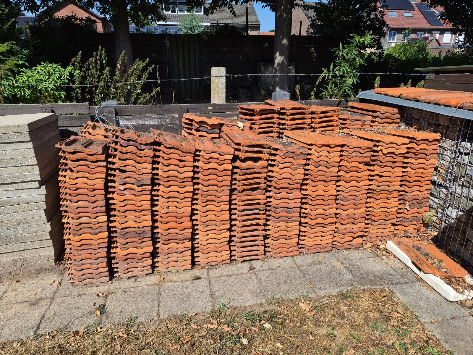 Gebakken dakpannen, type Patent No. 14059, Ophalen, Gebruikt, Steen of Klei, 15 m² of meer