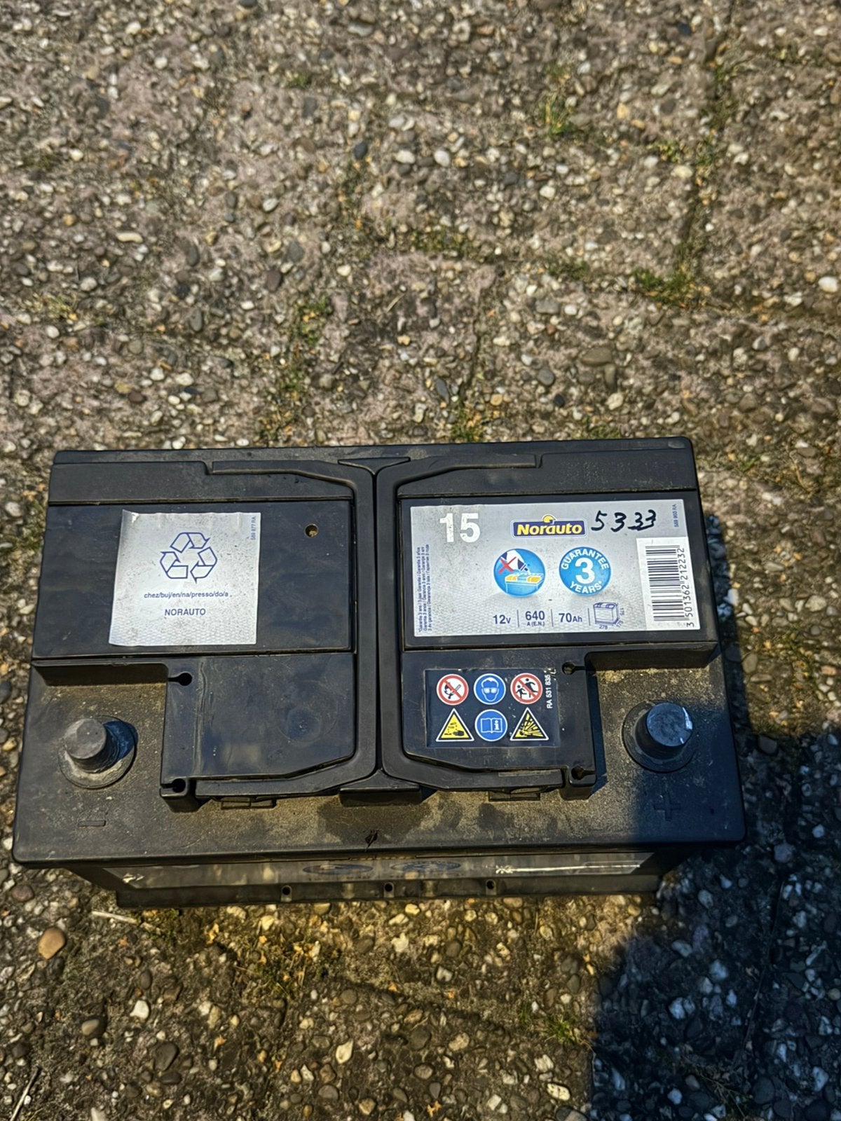 Auto accu te koop, Auto-onderdelen, Accu's en Toebehoren, Ophalen