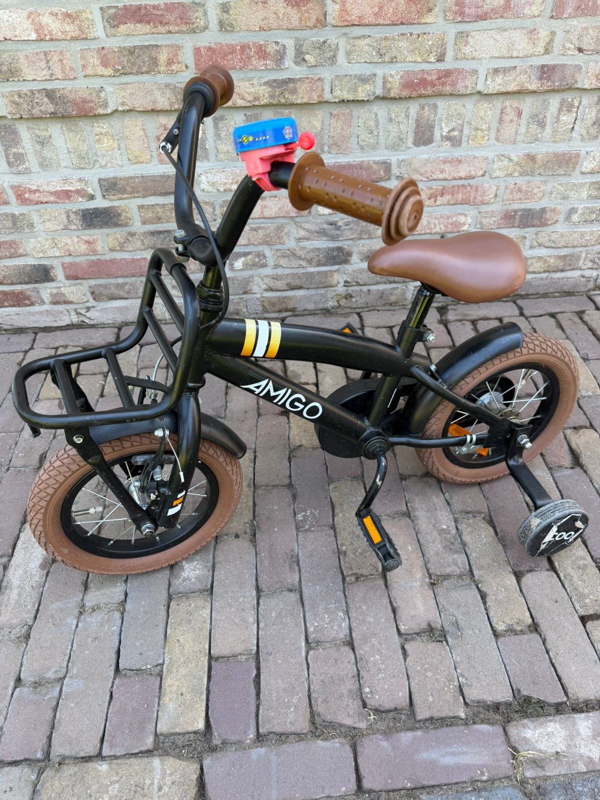 Kinderfiets 12 inch, Ophalen, Gebruikt, Minder dan 16 inch, Zijwieltjes