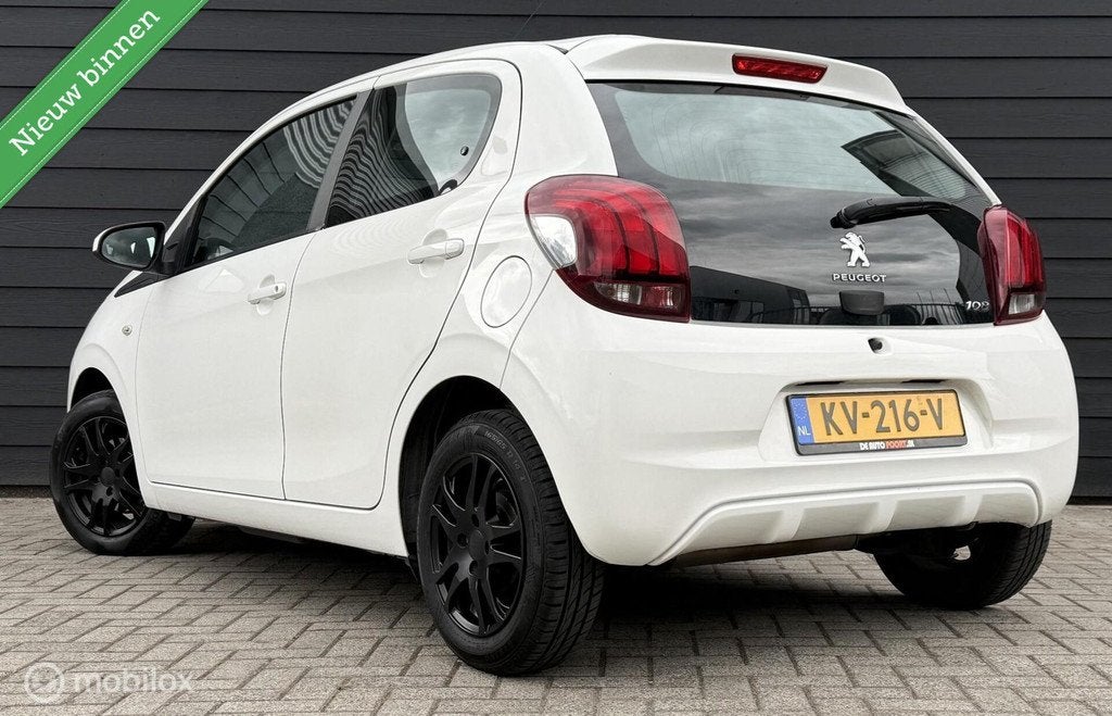 Peugeot 108 1.0 e-VTi Blue Lease 5 deurs Airco/Elektr.pakket, Voorwielaandrijving, Euro 5, Gebruikt, Met garantie (alle)