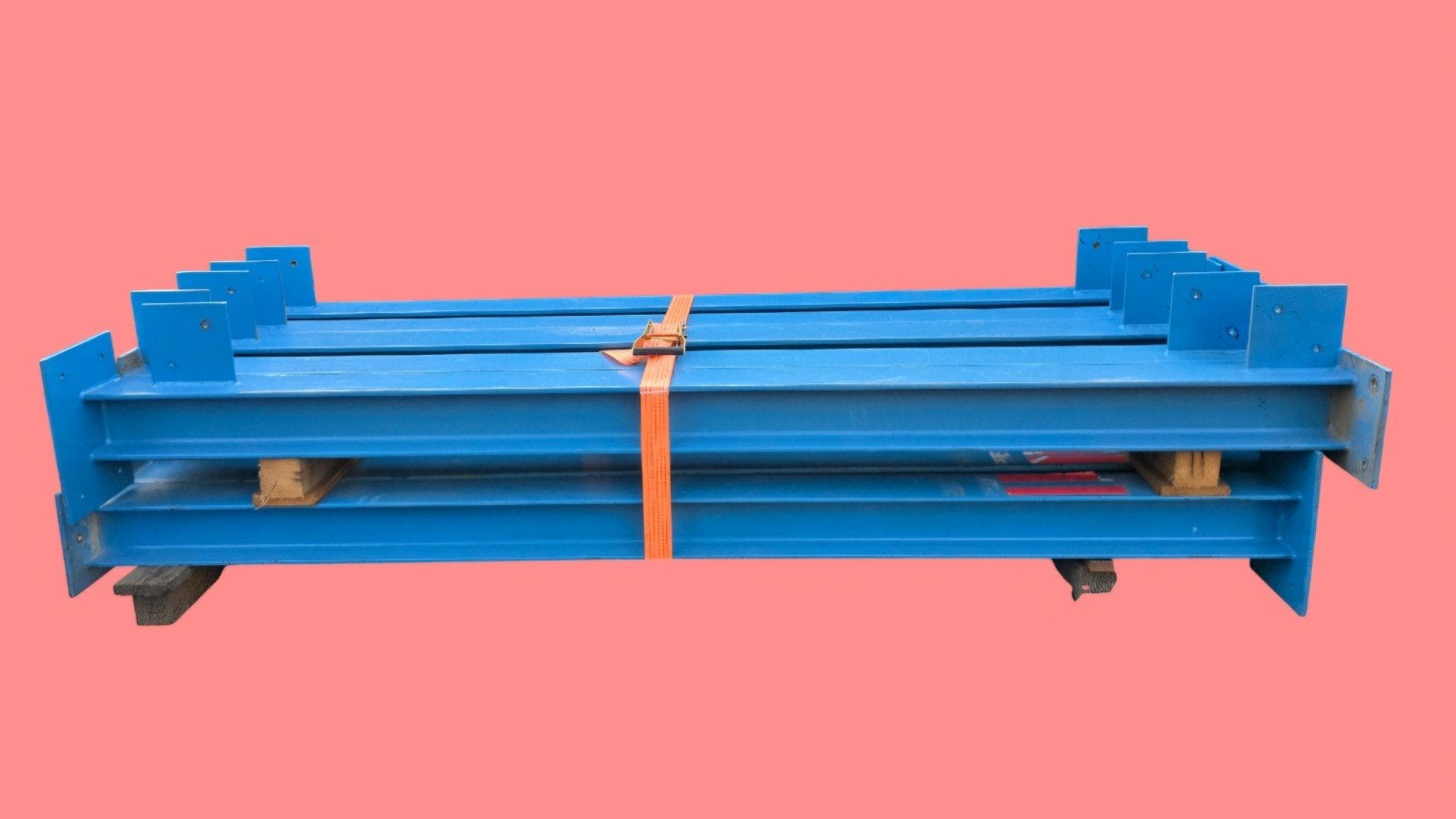 Stalen HEA en IPE balken staanders kolommen verdiepingsvloer, Ophalen, Gebruikt, IJzer
