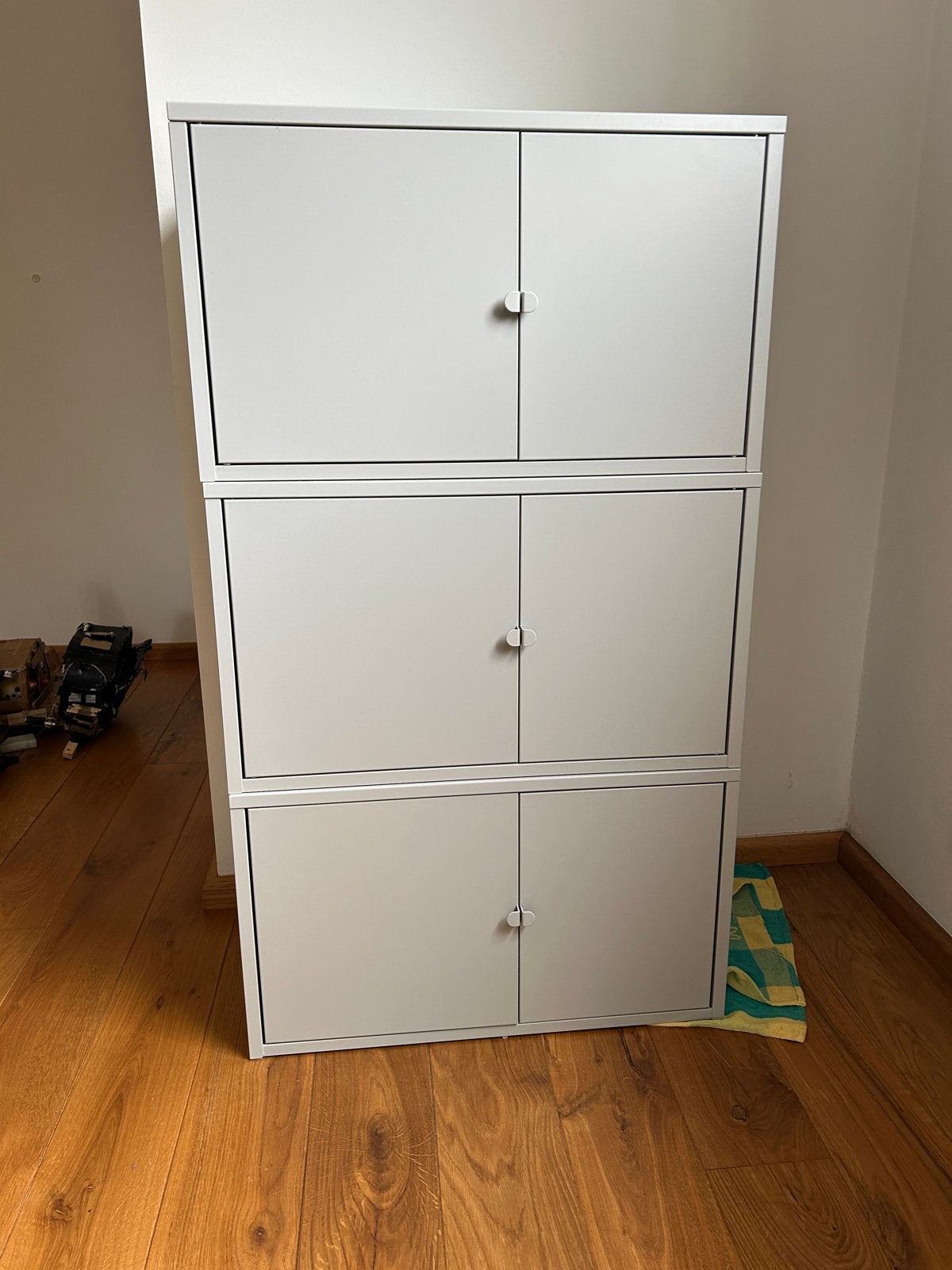Ikea Lixhult opbergkast - 6 stuks, grijs, Ophalen, Zo goed als nieuw
