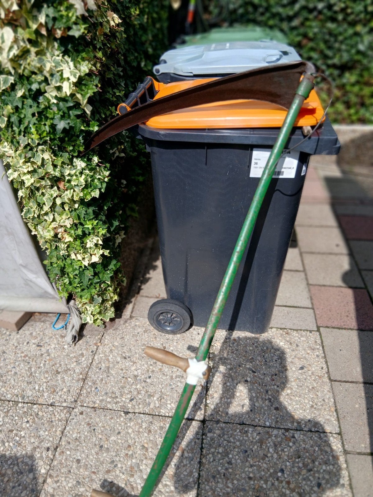 Zeis - Traditioneel tuingereedschap voor gras en onkruid, Ophalen, Gebruikt, Zeis, Onbekend