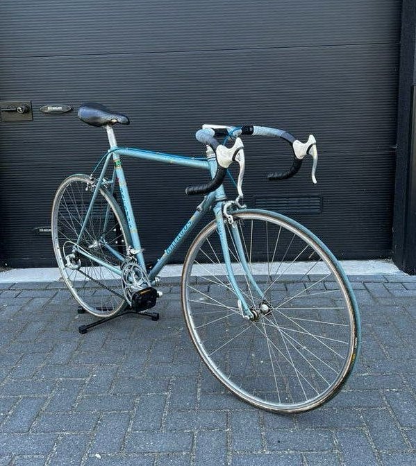 Vintage Batavus Criterium shimano 105 racefiets blauw rolls, 28 inch, Staal, Velgrem, Batavus