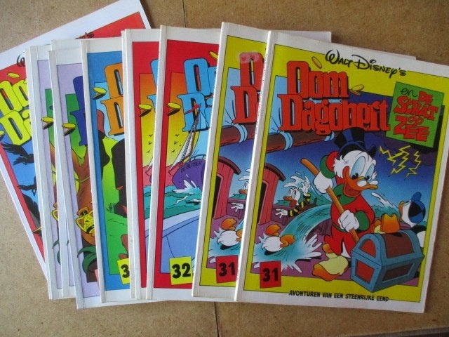 adv8795 oom dagobert, Eén stripboek, Ophalen, Gelezen