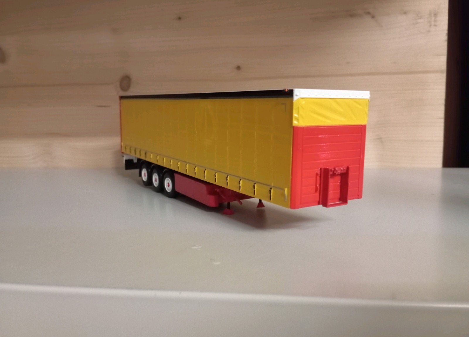Trailer PWT Peter Wouters Tekno, Ophalen of Verzenden, Zo goed als nieuw, Bus of Vrachtwagen, Tekno