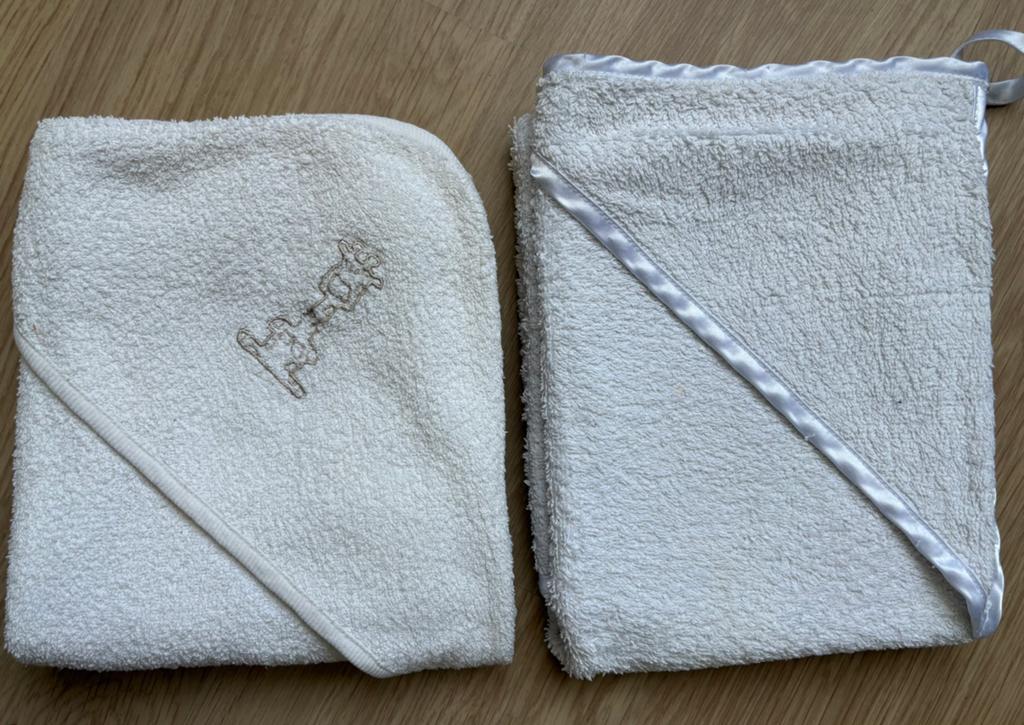2 x zachte badcape, Ophalen of Verzenden, Zo goed als nieuw, Overige typen