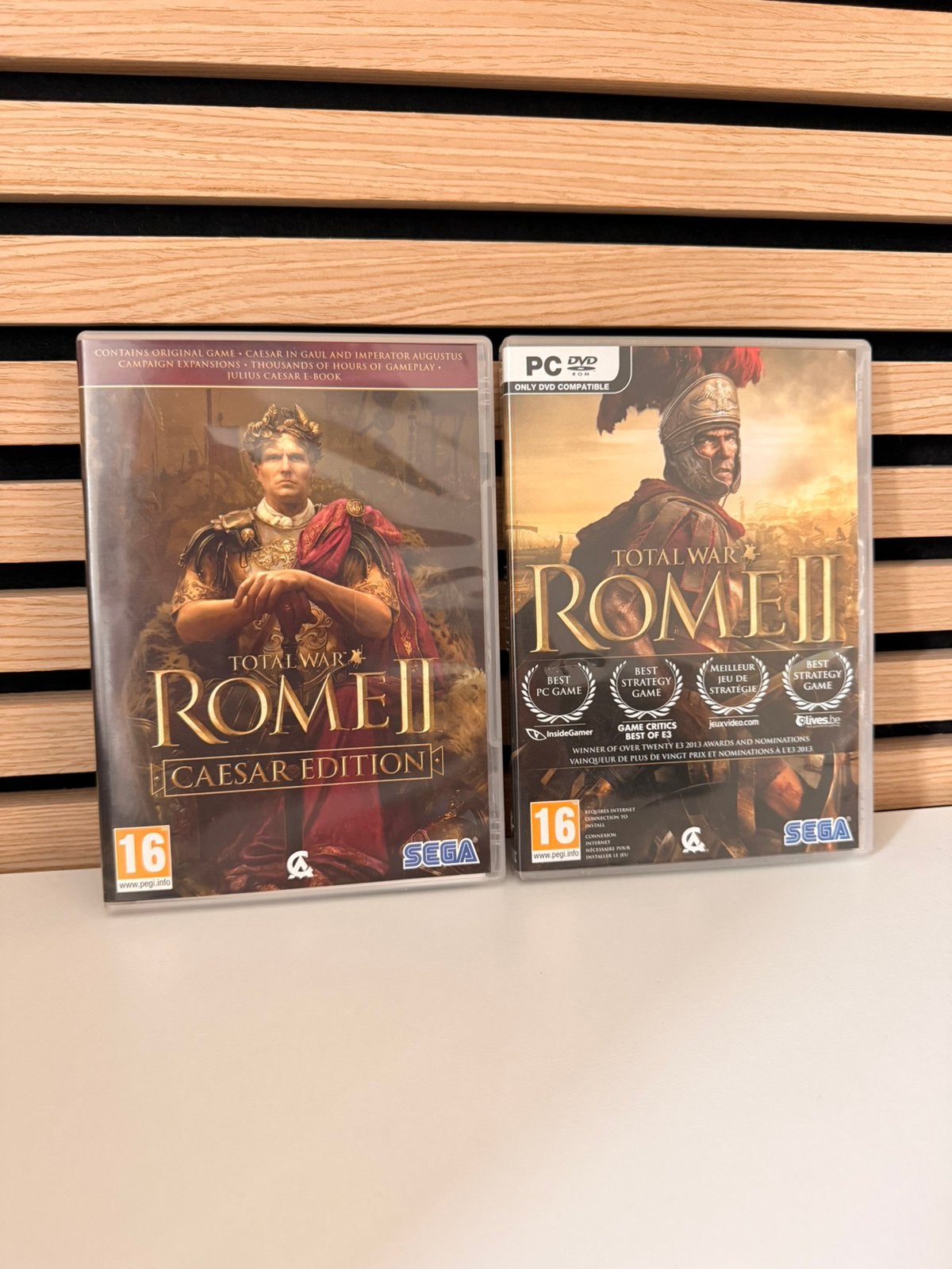 Rome 2 Total war & caesar edition, 1 speler, Ophalen of Verzenden, Zo goed als nieuw, Strategie en Constructie