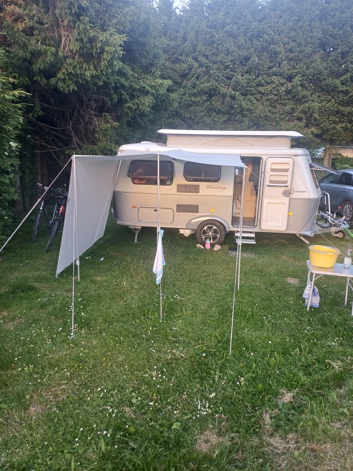 Reda schuifluifel 4.20 x 2.40 m (zo goed als nieuw), Ophalen of Verzenden, Zo goed als nieuw