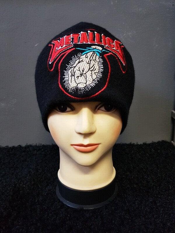 Dikke muts, Metallica, mutsen, band, zwart, Ophalen of Verzenden, Nieuw, Overige maten, Muts