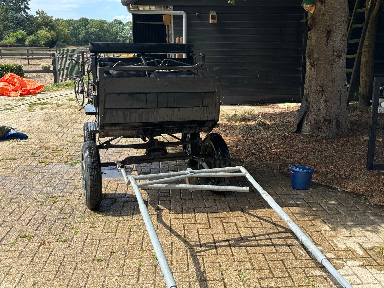 Eenvoudige koets voor 1 paard