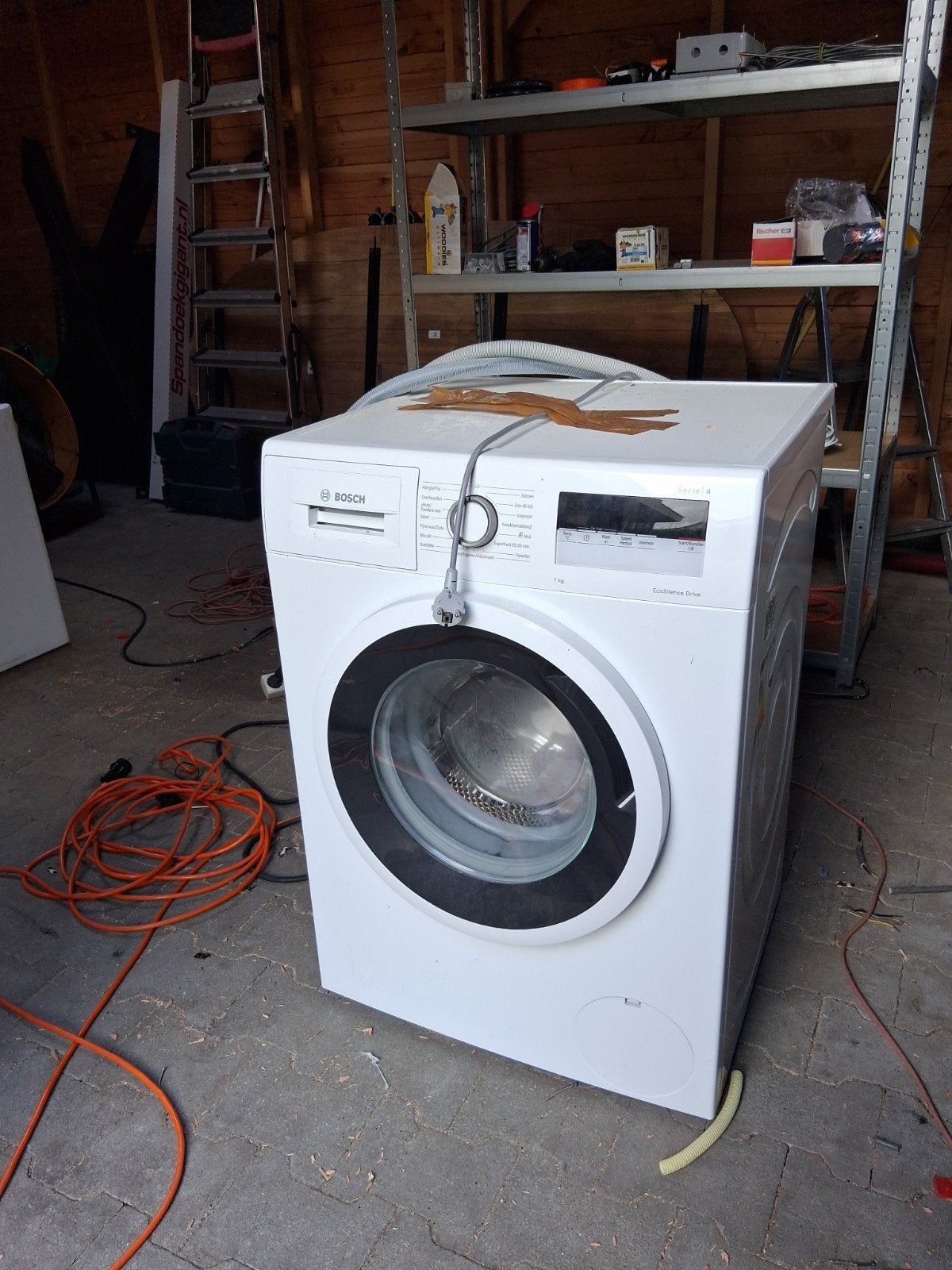 Bosch wasmachine - nog goed werkend, Ophalen, 1200 tot 1600 toeren
