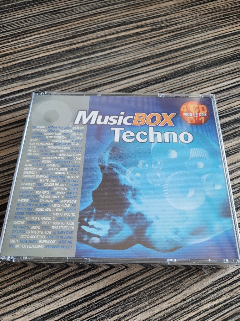 MusicBOX Techno, Cd's en Dvd's, Cd's | Dance en House, Ophalen of Verzenden, Nieuw in verpakking, Techno