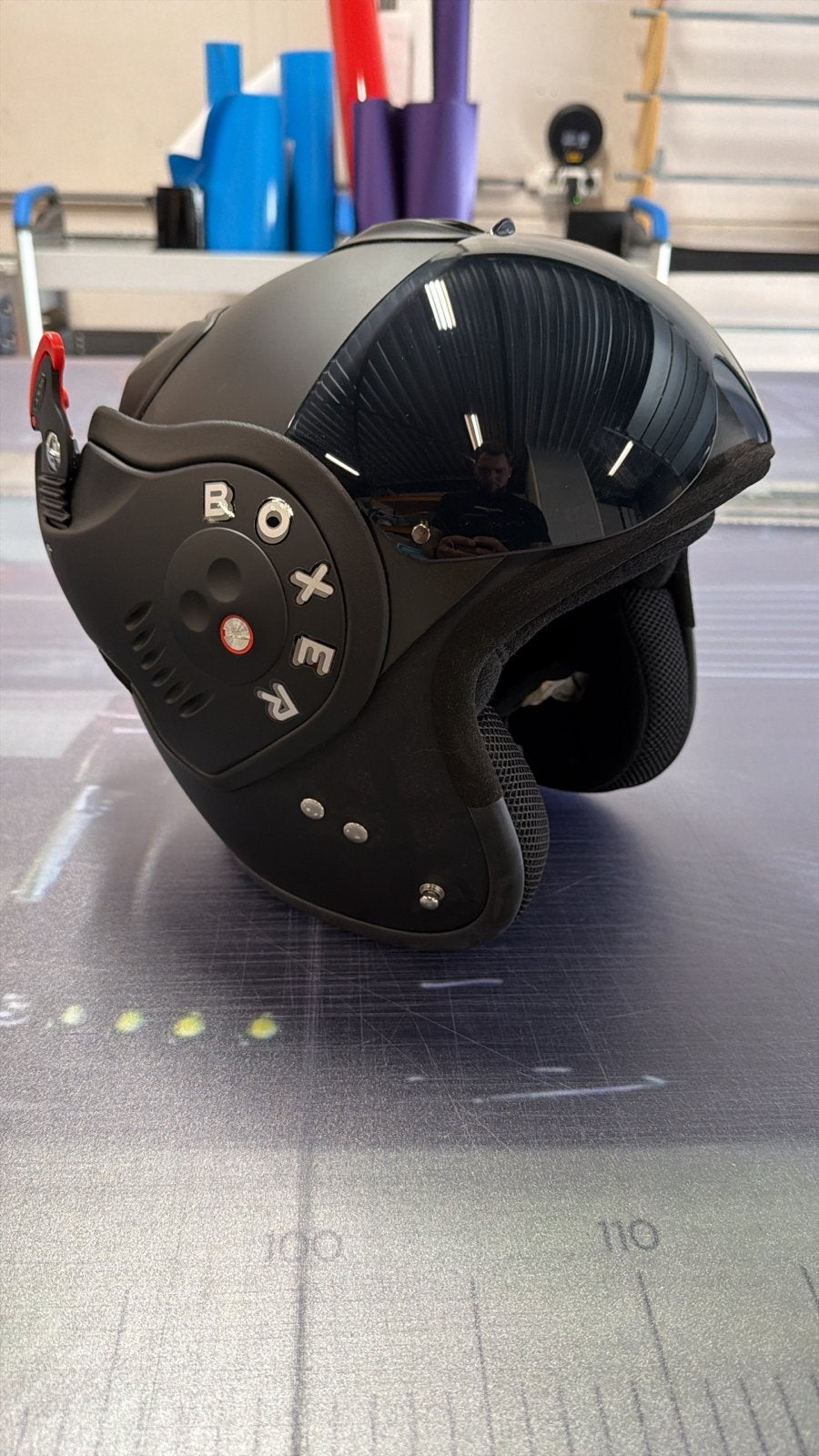 Nieuwe Roof Boxer V8 helm - Maat M, Motoren, M, Systeemhelm, Heren, Nieuw zonder kaartje