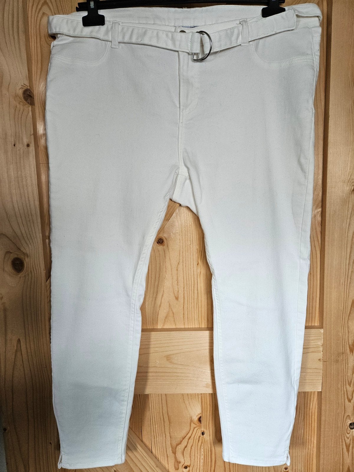 Janina witte broek, Wit, Maat 46/48 (XL) of groter, Ophalen of Verzenden, Lang