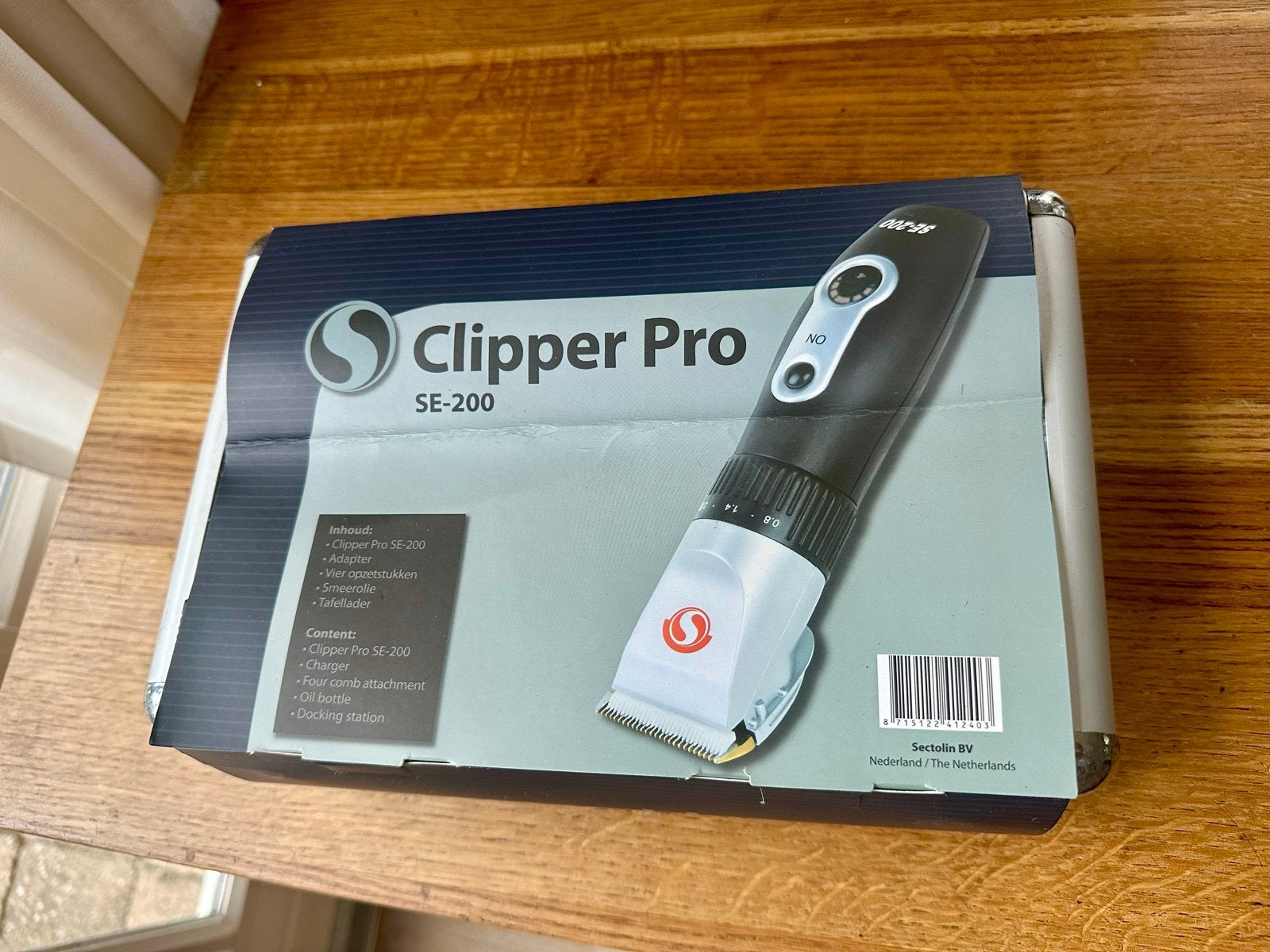 Goedwerkende tondeuse/ scheerapparaat Clipper Pro 200, Dieren en Toebehoren, Ophalen of Verzenden, Gebruikt