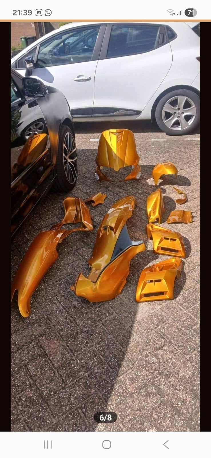 gilera runner kappen set compleet zonder schades !, Ophalen, Nieuw, Kap, Overige merken