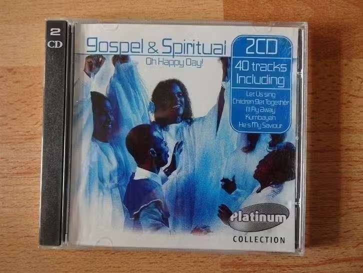 2 CD 's Gospel & Spiritual Oh Happy Day 8717423024606, Gospel, Boxset, Ophalen of Verzenden, Zo goed als nieuw