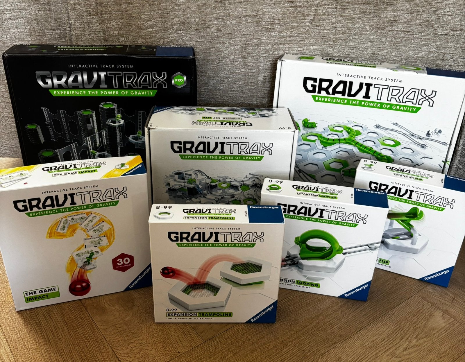 Prachtige set Gravitrax (7 dozen) - nieuwwaarde €158, Ophalen of Verzenden, Zo goed als nieuw, Bouwen