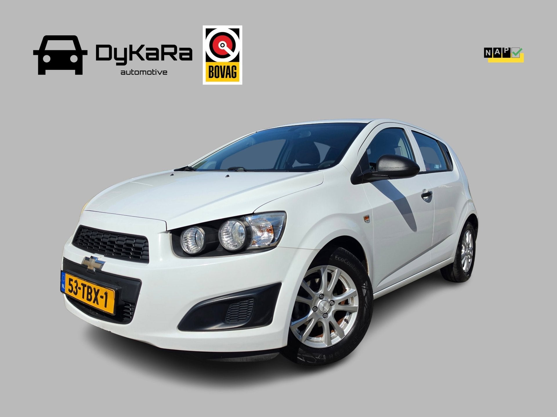 Chevrolet Aveo 1.2 LS Airco Cruise NAP, Auto's, Chevrolet, Voorwielaandrijving, Euro 5, Aveo, 4 cilinders