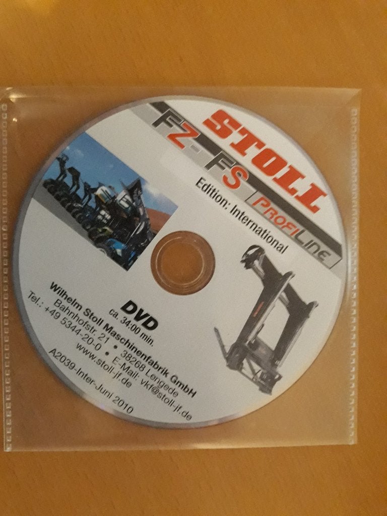 DVD stoll voorladers Fendt, Deutz, Claas, John Deere, Steyr, Alle leeftijden, Ophalen of Verzenden, Gebruikt, Duits