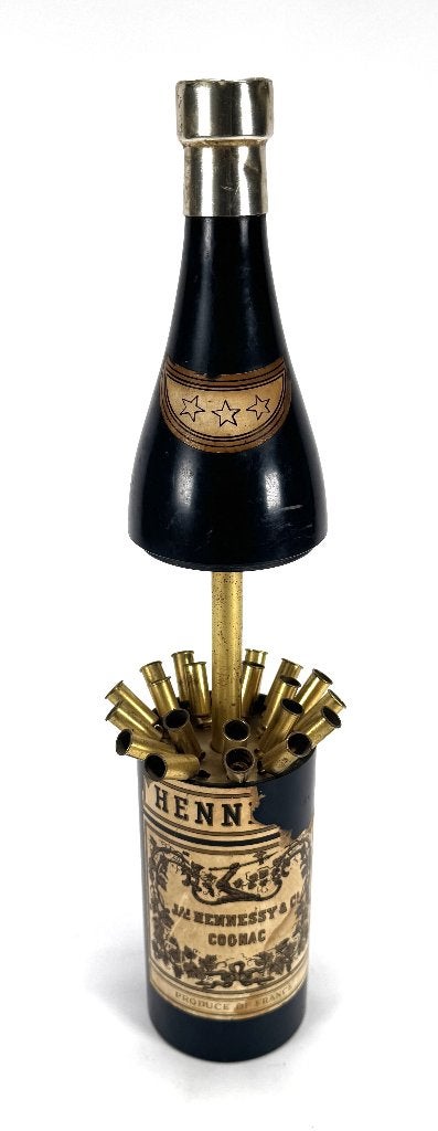 1317. Vintage sigarettenhouder - Hennessy fles, Ophalen