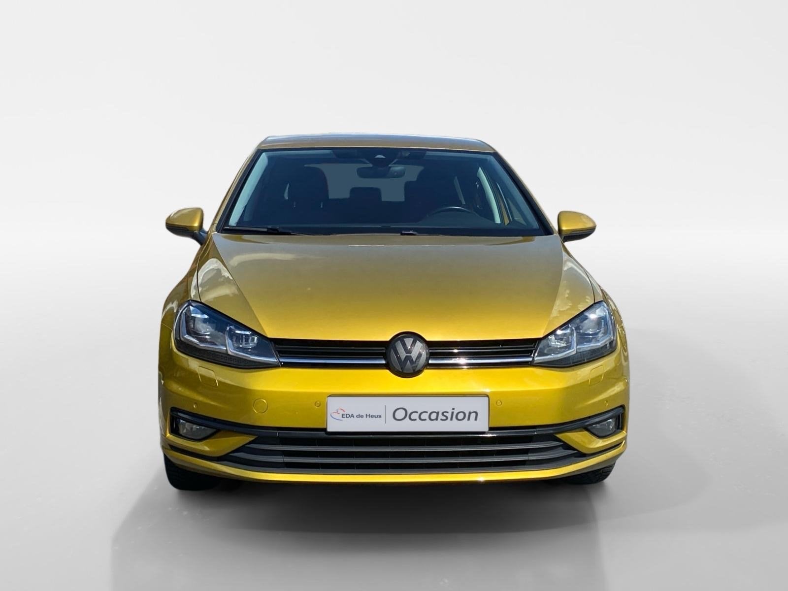 Volkswagen Golf 2018 Geel / R line / Highline Bussines, Automaat, Euro 6, 4 cilinders, Alcantara