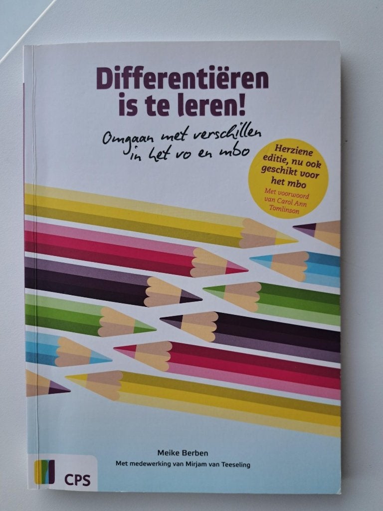 Differentiëren is te leren voor vo en mbo, Ophalen of Verzenden, Gamma, Zo goed als nieuw, HBO