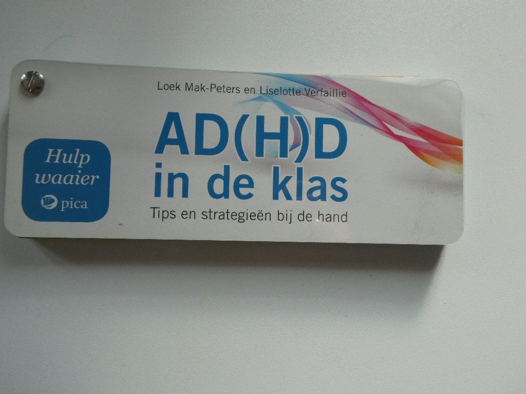 AD(H)D in de klas: Hulpwaaier voor leerkrachten, Loek Mak-Peters en Liselotte Verfaillie, Nieuw, Ophalen of Verzenden, Ontwikkelingspsychologie