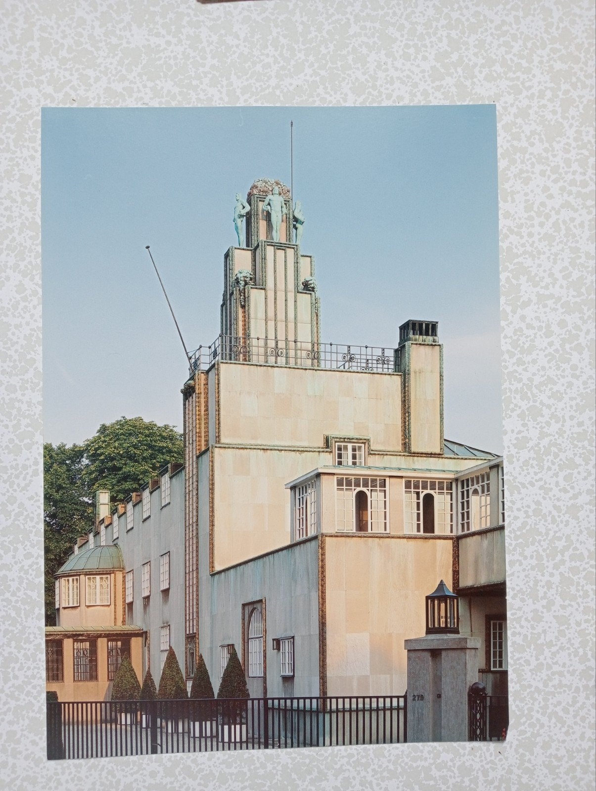 Art Nouveau Josef Hoffmann Palais Stoclet fotoprint, Ophalen of Verzenden