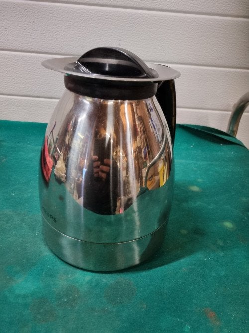 thermoskan krups rvs, Ophalen of Verzenden, 'T Olde Gre-j, Info@toldegrej.nl, Endepoelstraat 20f Didam
