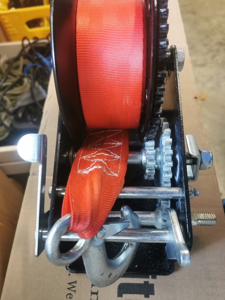 Handlier, bootlier Dragon winch weinig gebruikt!, Ophalen of Verzenden, Zo goed als nieuw, Handmatig