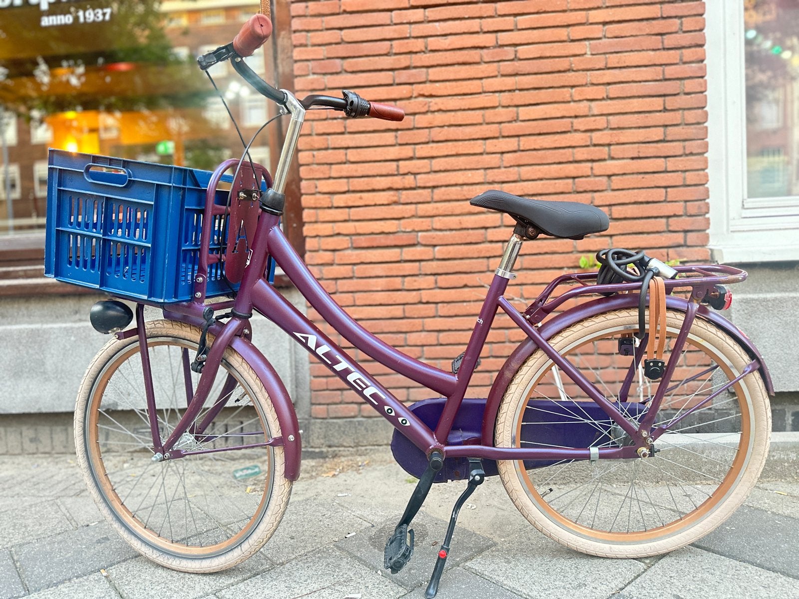 Stevige en betrouwbare ACTEC 26 inch meisjesfiets, Gebruikt, Velgrem, Handrem, Ophalen