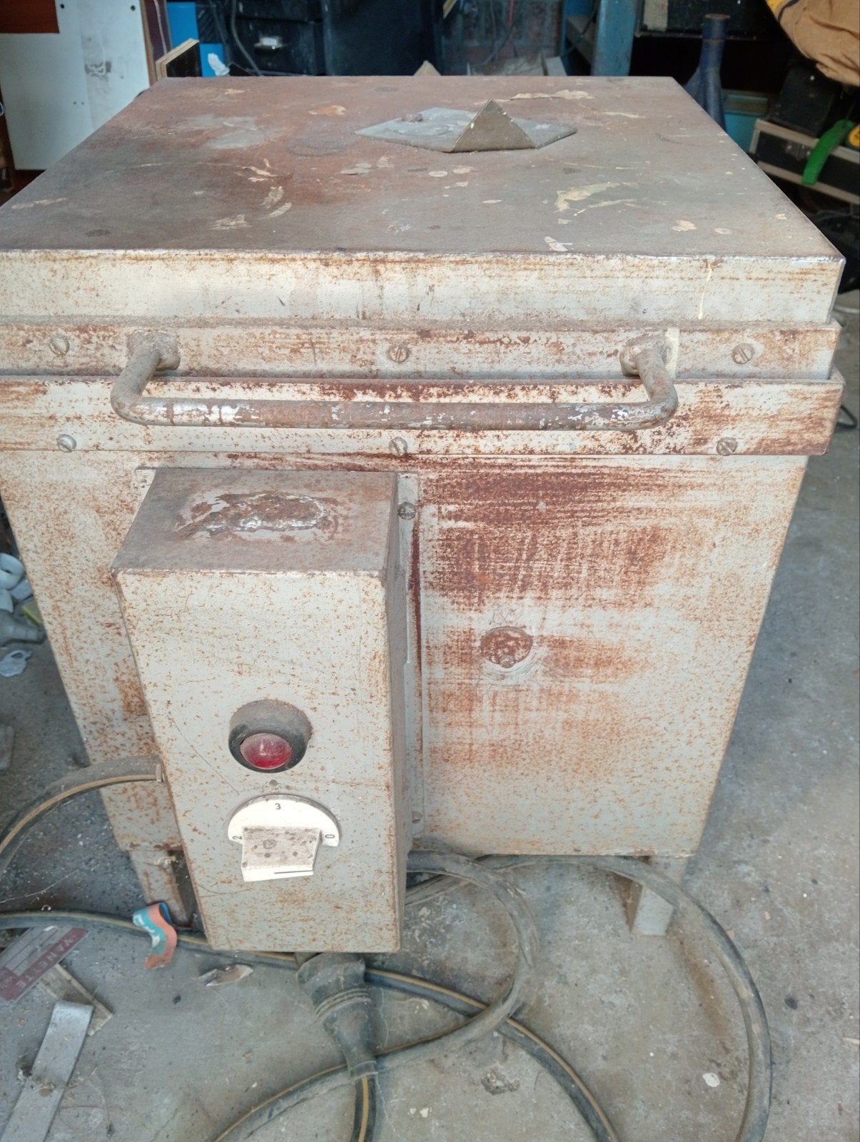 Keramiek Oven, Ophalen, Gebruikt, Metaal, Machine