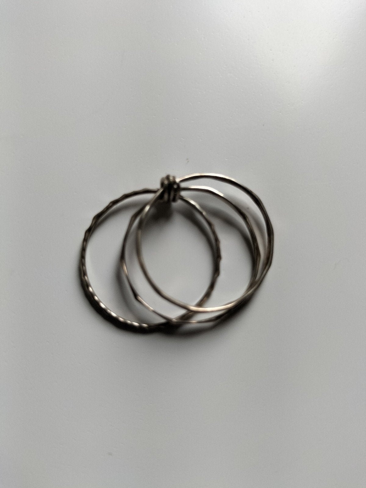 zilveren ring, Gebruikt, Ophalen of Verzenden, Dame of Heer, Zilver