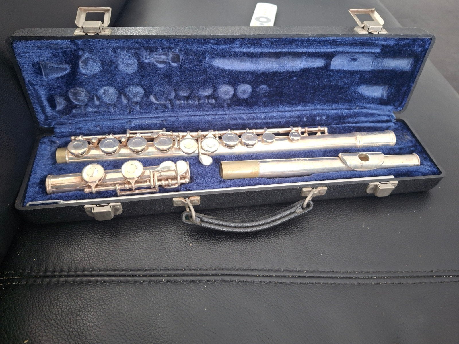 Gemeinhardt Dwarsfluit met Koffer - Gebruikt, Muziek en Instrumenten, Blaasinstrumenten | Dwarsfluiten en Piccolo's, Ophalen, Gebruikt