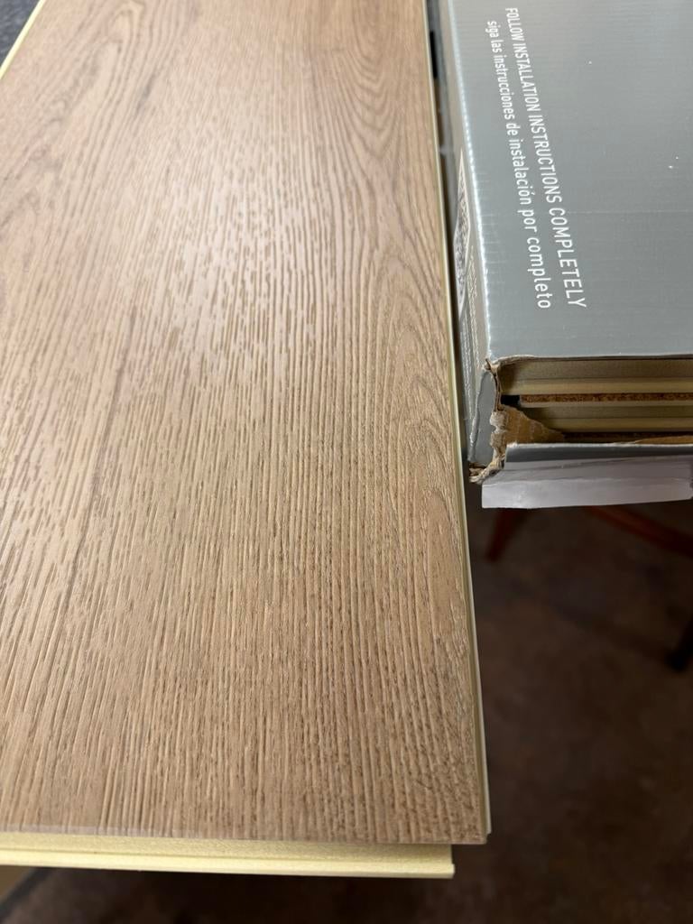 4.10 MTR/2 CORETEC KLIK PVC 50 LVRE 1486 CLEVELAND OAK, Ophalen, Nieuw, Grijs