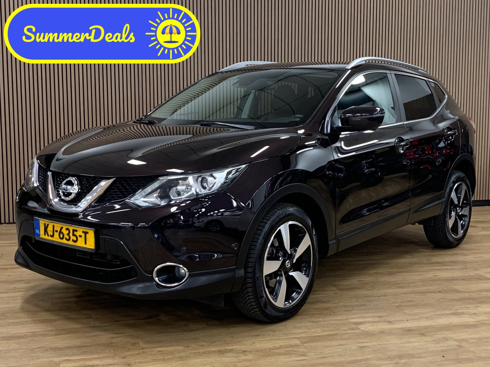 Nissan Qashqai 1.2 Tekna|Automaat|360 Camera|Navigatie|Xenon, Auto's, Nissan, Bedrijf, Te koop, Qashqai, 360° camera, ABS, Achteruitrijcamera