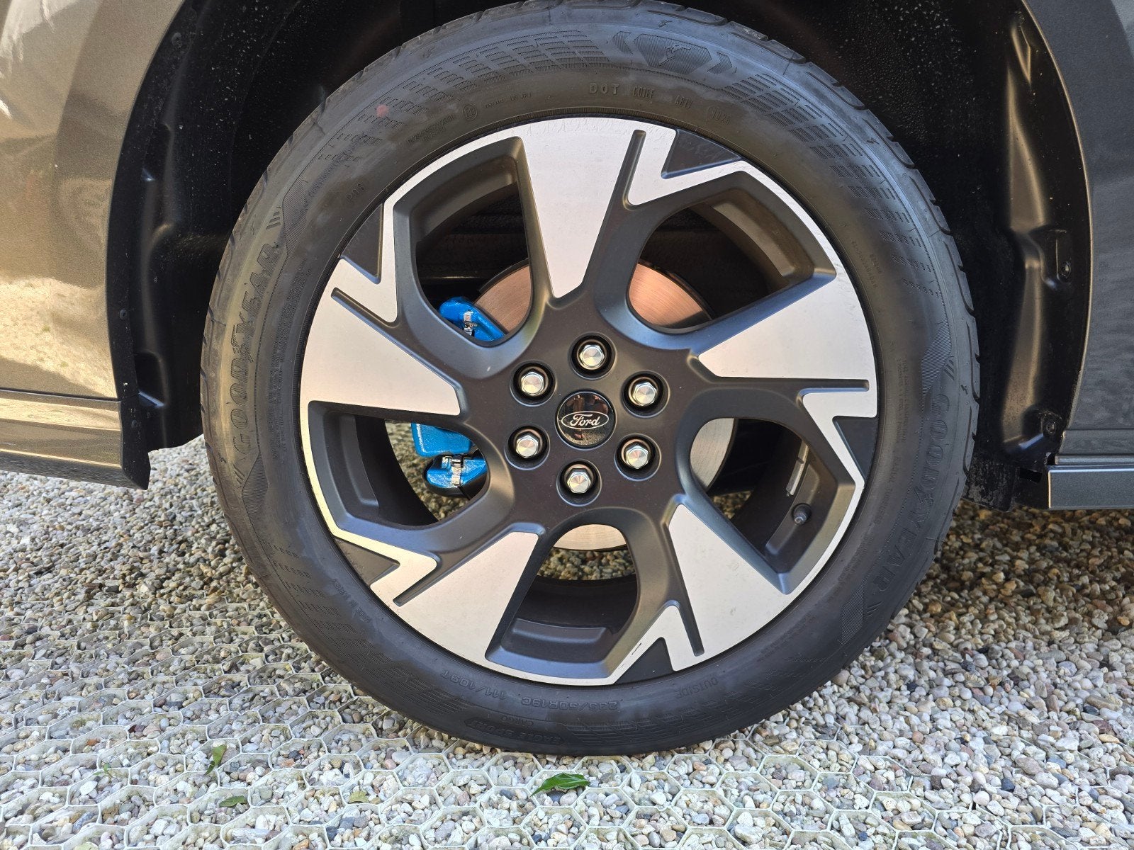Originele Ford Transit Custom velgen met banden., Bestelwagen, Banden en Velgen, Nieuw, 235 mm