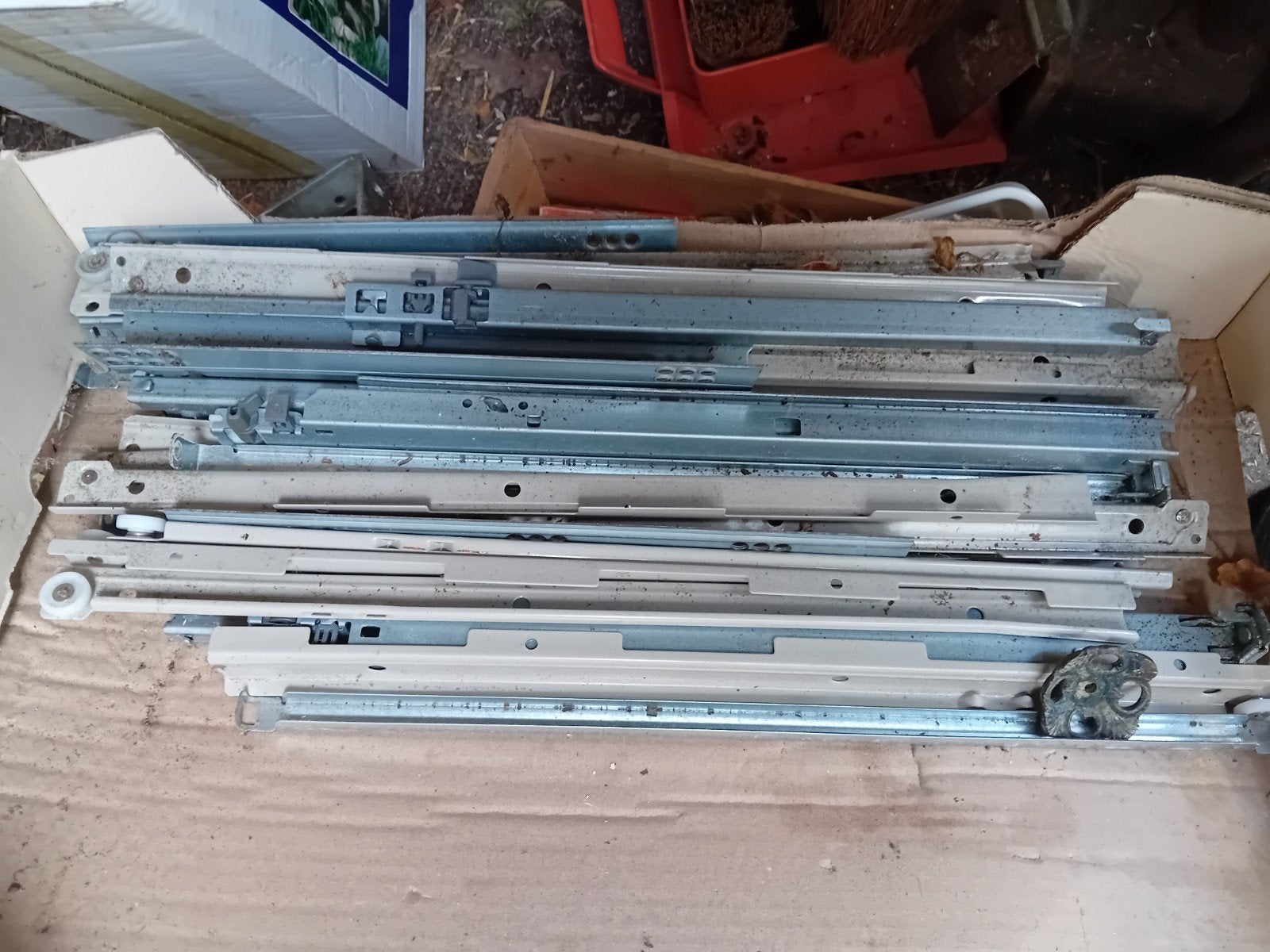 Diverse ladegeleiders - set voor meubels en projecten, Ophalen, Gebruikt