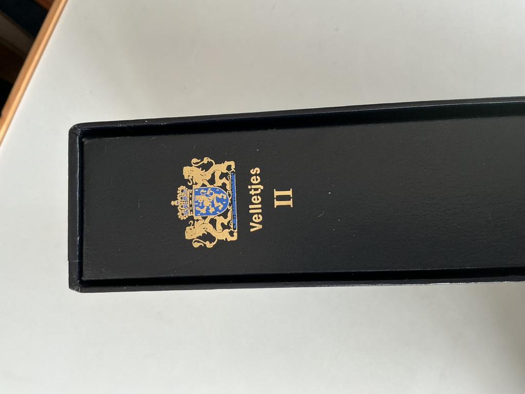 Davo album de luxe velletjes Nederland II V62–132 VB22–30 VD, Ophalen of Verzenden, Na 1940