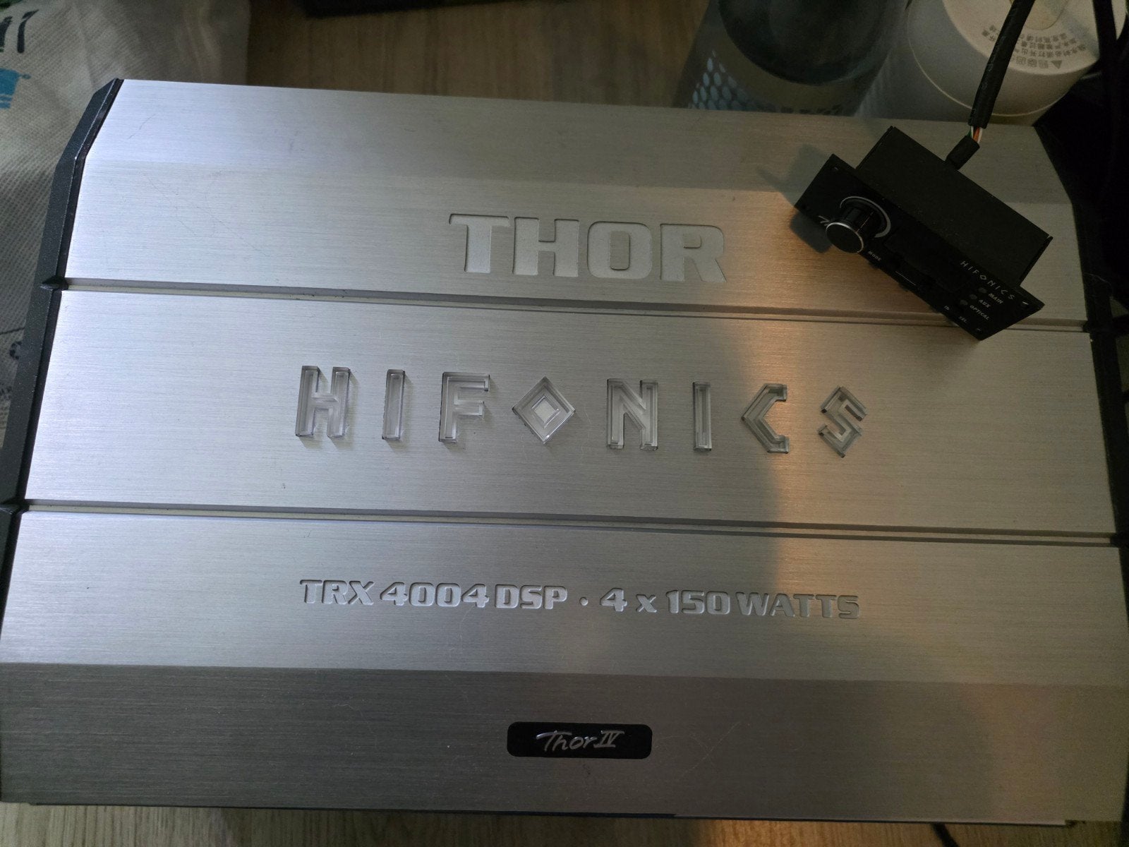 Hifonics Titan TRX-4004 DSP – 4-Kanaals Versterker met DSP, Ophalen of Verzenden, Zo goed als nieuw, 120 watt of meer, Overige merken