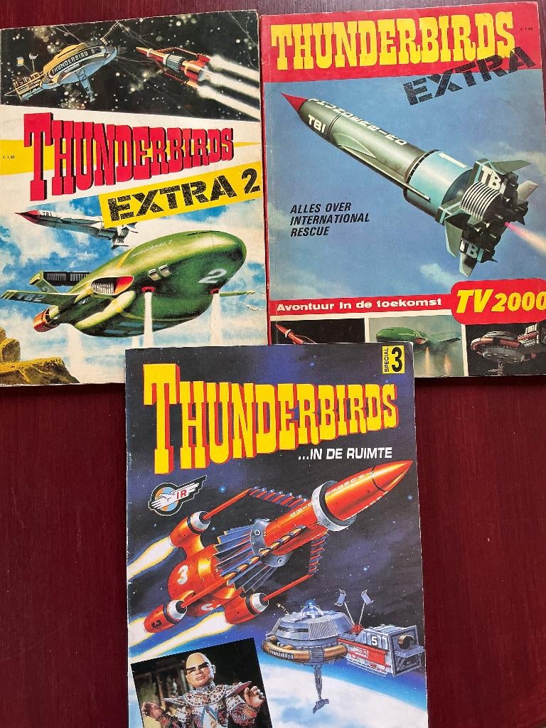 Thunderbirds, Boeken, Stripboeken, Meerdere stripboeken, Ophalen of Verzenden, Gelezen