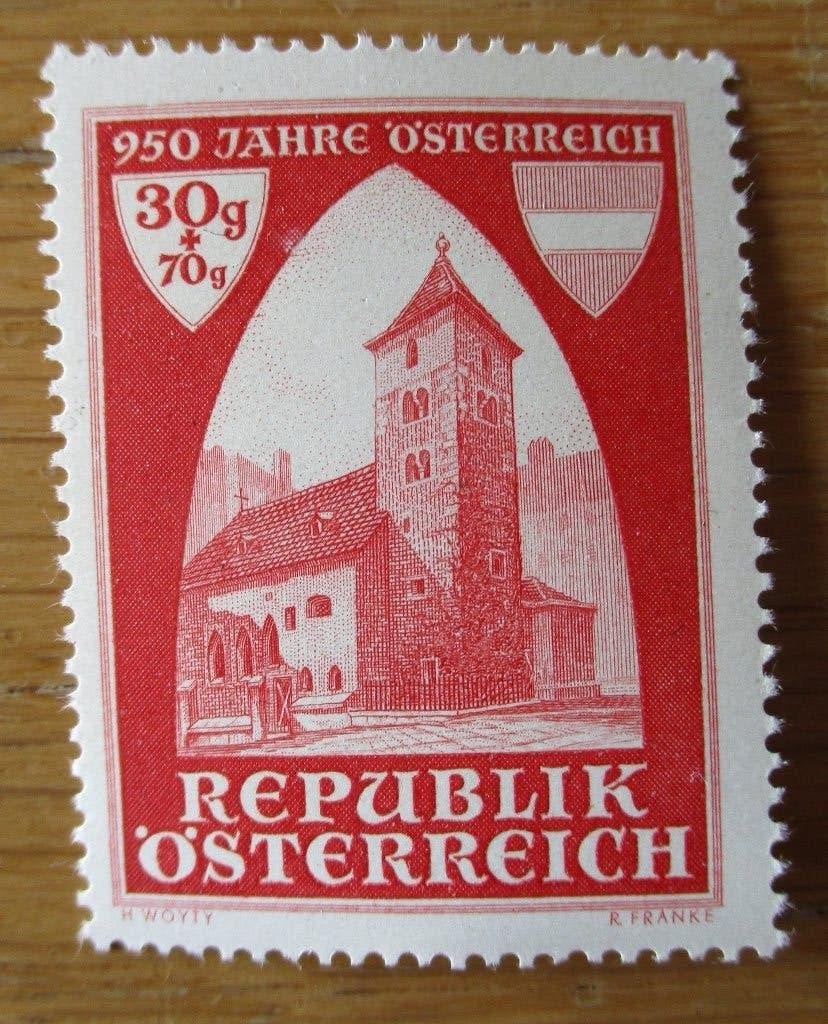 Oostenrijk, 950 jaar Oostenrijk, 1946, Verzenden, Postfris